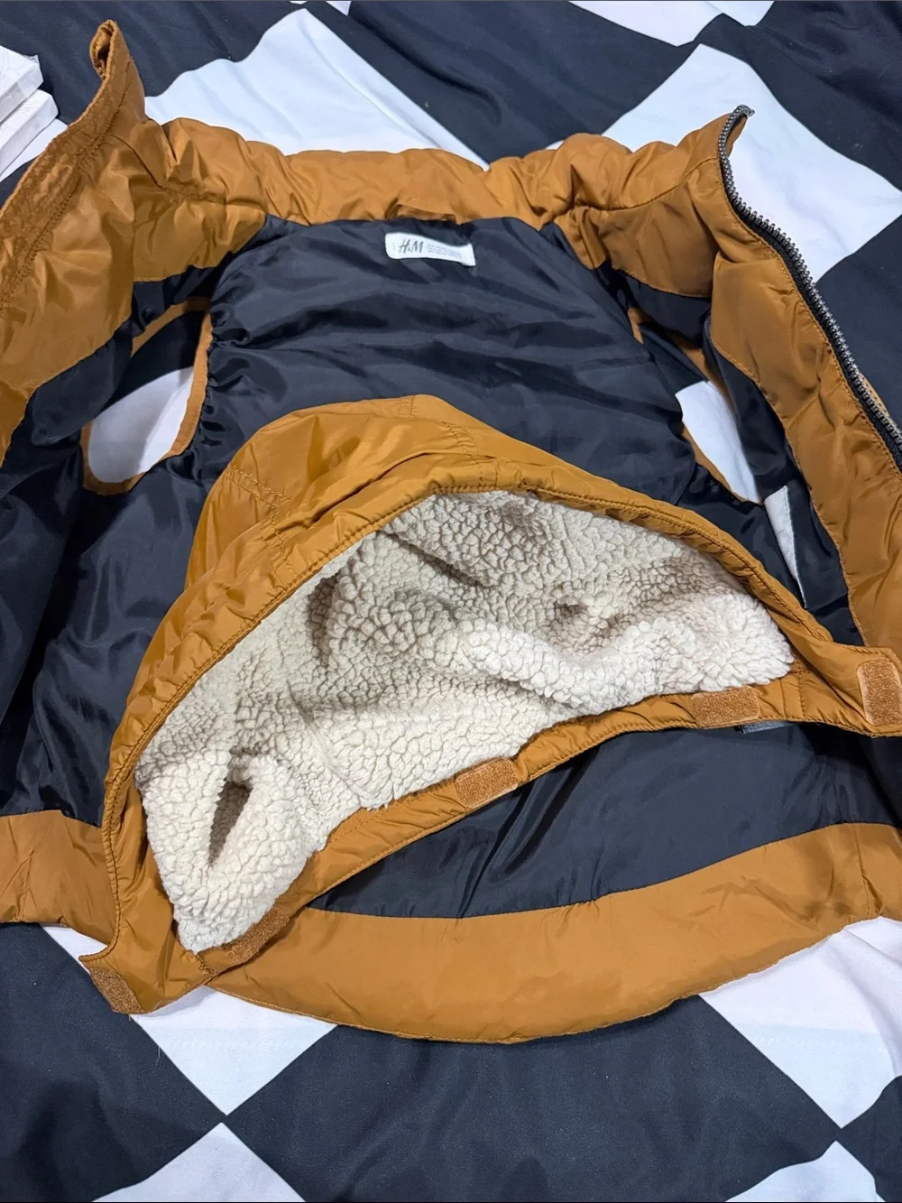 H&M Kids Puffer Vest - Brown